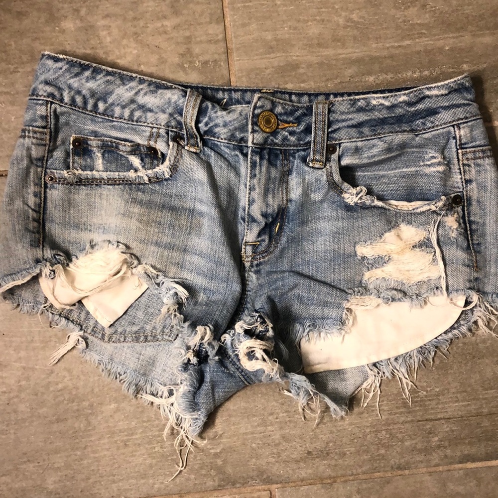 American Eagle Ripped denim Shorts